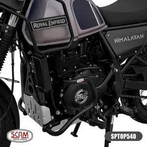 Imagem 3 de Protetor de Motor Carenagem Scam Royal Enfield Himalayan (apartir de 2018) / Scram 411 (apartir de 2023) Preto - SPTOP540