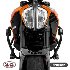 Imagem 3 de Protetor de Motor Carenagem Scam KTM Duke 390 (apartir de 2019) Preto - SPTOP552