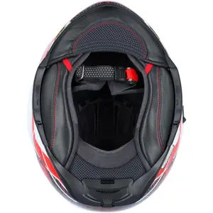 Imagem 9 de Capacete Shoei GT-Air 3 Hike TC-10 - Branco/Vermelho/Azul