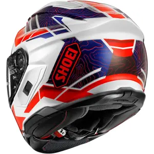 Imagem 3 de Capacete Shoei GT-Air 3 Hike TC-10 - Branco/Vermelho/Azul