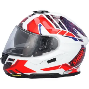 Imagem 5 de Capacete Shoei GT-Air 3 Hike TC-10 - Branco/Vermelho/Azul