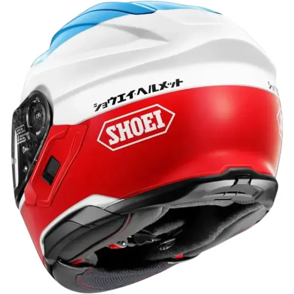 Capacete Shoei GT-Air 3 Lilt TC-10 - Branco/Vermelho/Azul - Grid