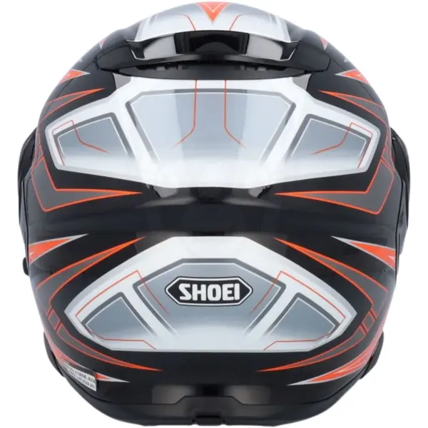 Capacete Shoei Neotec 3 Anthem TC-8 - Preto/Cinza/Laranja