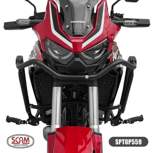 Imagem 4 de Protetor de Motor Carenagem Scam Honda Africa Twin CRF1000L (apartir de 2021) Preto - SPTOP559