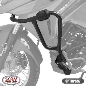 Protetor de Motor Carenagem Scam Dafra NH190/NH300 (apartir de 2020) Preto - SPTOP597