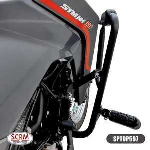 Imagem 3 de Protetor de Motor Carenagem Scam Dafra NH190/NH300 (apartir de 2020) Preto - SPTOP597