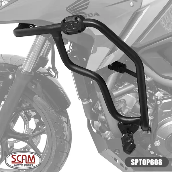 Imagem 1 de Protetor de Motor Carenagem Scam Honda NC750X (apartir de 2022) Preto - SPTOP608