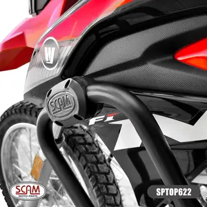 Imagem 4 de Protetor de Motor Carenagem Scam Haojue NK150 (apartir de 2023) Preto - SPTOP622