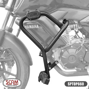 Imagem 1 de Protetor de Motor Carenagem Scam Yamaha FZ15 (apartir de 2023) Preto - SPTOP660