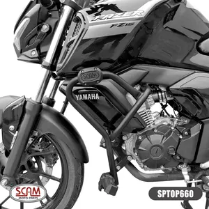 Imagem 3 de Protetor de Motor Carenagem Scam Yamaha FZ15 (apartir de 2023) Preto - SPTOP660