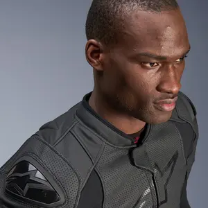 Imagem 10 de Jaqueta Alpinestars Dusk Airflow Preto (Couro)