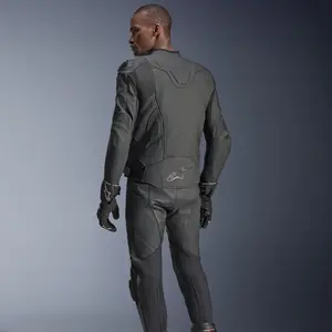 Imagem 4 de Jaqueta Alpinestars Dusk Airflow Preto (Couro)