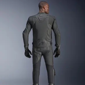 Imagem 5 de Jaqueta Alpinestars Dusk Airflow Preto (Couro)