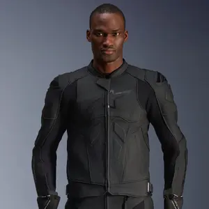 Imagem 8 de Jaqueta Alpinestars Dusk Airflow Preto (Couro)