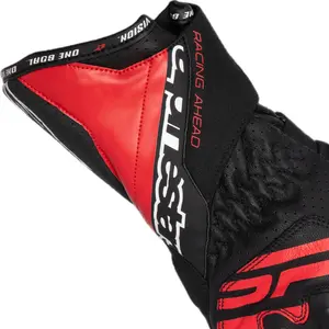 Imagem 4 de Luva Alpinestars SP 3 Preta/Vermelha/Branca