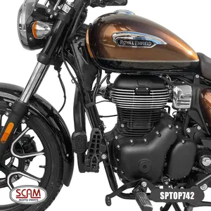 Imagem 3 de Protetor de Motor Carenagem Scam Royal Enfield Hunter 350 (apartir de 2023) / Meteor 350 (apartir de 2022) Preto - SPTOP742