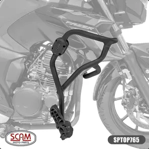 Protetor de Motor Carenagem Scam Yamaha Fazer 250 (apartir de 2018) Preto - SPTOP765