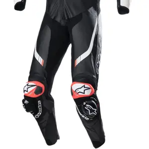 Imagem 4 de Macacão Alpinestars GP Tech V4 1 Peça - Preto/Branco