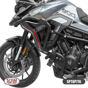 Imagem 2 de Protetor de Motor Carenagem Scam Triumph Tiger 900 (apartir de 2020) Preto - SPTOP776