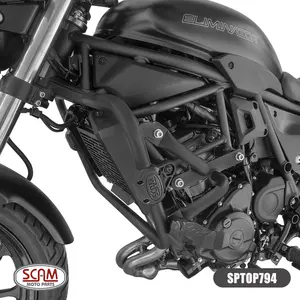 Imagem 2 de Protetor de Motor Carenagem Scam Kawasaki Eliminator 500 (apartir de 2024) Preto - SPTOP794