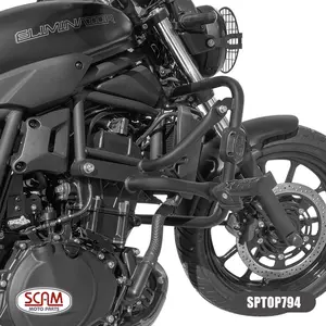 Imagem 3 de Protetor de Motor Carenagem Scam Kawasaki Eliminator 500 (apartir de 2024) Preto - SPTOP794