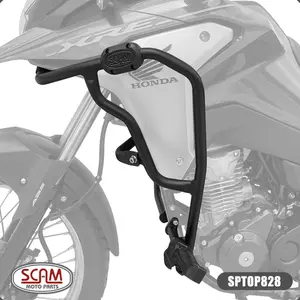 Protetor de Motor Carenagem Scam Honda XRE 190 (apartir de 2025) Preto - SPTOP828