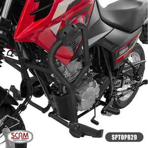 Imagem 3 de Protetor de Motor Carenagem Scam Yamaha Crosser 150 (apartir de 2014) Preto - SPTOP829
