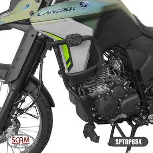 Imagem 3 de Protetor de Motor Carenagem Scam Yamaha Lander 250 (apartir de 2025) Preto - SPTOP834