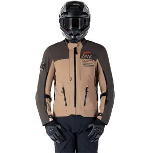 Imagem 4 de Jaqueta Alpinestars AMT 8 Drystar XF - Marrom Escuro/Caqui