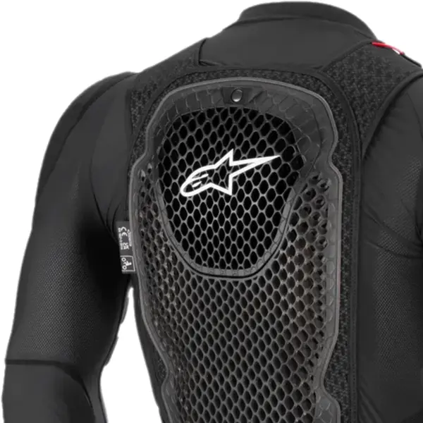 Jaqueta Colete Alpinestars Bionic Pro V3 Plasma - Preto/Branco