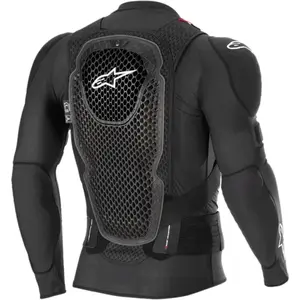 Imagem 3 de Jaqueta Colete Alpinestars Bionic Pro V3 Plasma - Preto/Branco/Vermelho
