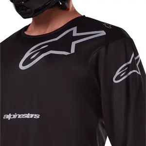 Imagem 3 de Camisa Alpinestars Racer Graphite 25 - Preto