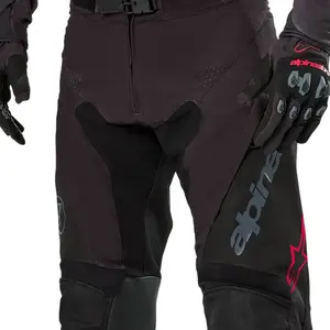 Imagem 4 de Calça Alpinestars Pro Dura - Preto Magneto/Branco