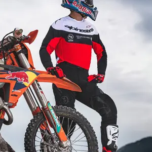 Imagem 8 de Calça Alpinestars Pro Dura - Preto Magneto/Branco