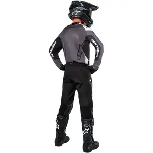 Imagem 7 de Calça Alpinestars Pro Dura - Preto Magneto/Branco