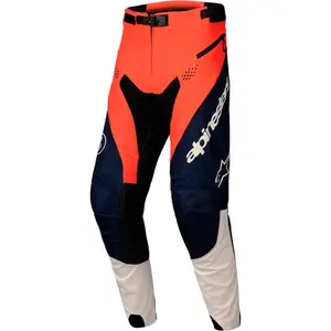 Calça Alpinestars Pro Dura - Azul/Laranja Hot/Branco