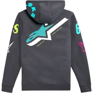 Imagem 2 de Moletom Alpinestars Variegate Hoodie - Cinza Metal