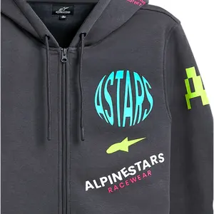 Imagem 3 de Moletom Alpinestars Variegate Hoodie - Cinza Metal