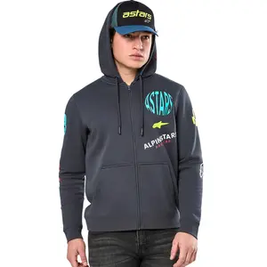 Imagem 4 de Moletom Alpinestars Variegate Hoodie - Cinza Metal