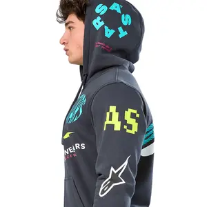 Imagem 5 de Moletom Alpinestars Variegate Hoodie - Cinza Metal