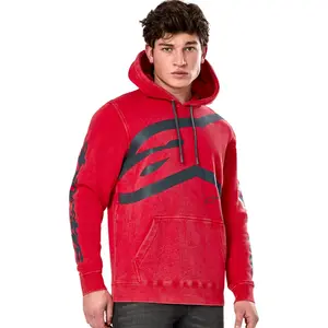 Imagem 4 de Moletom Alpinestars Unbound Hoodie - Vermelho