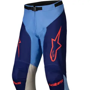 Imagem 3 de Calça Alpinestars Racer Ocuri 25 - Azul/Preto/Laranja Fluor
