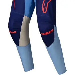 Imagem 4 de Calça Alpinestars Racer Ocuri 25 - Azul/Preto/Laranja Fluor