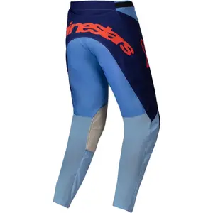 Imagem 2 de Calça Alpinestars Racer Ocuri 25 - Azul/Preto/Laranja Fluor