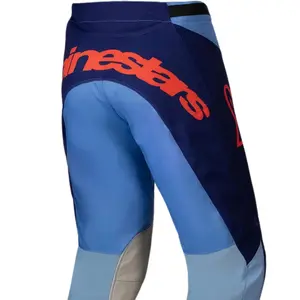 Imagem 5 de Calça Alpinestars Racer Ocuri 25 - Azul/Preto/Laranja Fluor