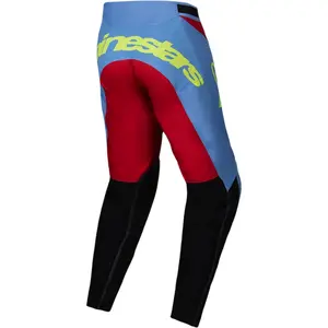 Imagem 2 de Calça Alpinestars Racer Ocuri 25 - Azul/Vermelho/Amarelo Fluor