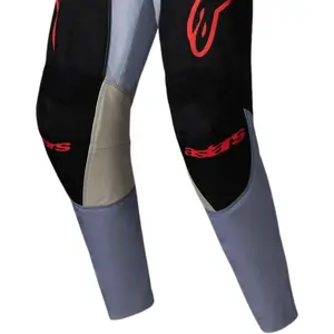 Imagem 4 de Calça Alpinestars Racer Ocuri 25 - Cinza/Preto/Laranja Fluor