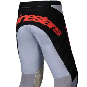 Imagem 5 de Calça Alpinestars Racer Ocuri 25 - Cinza/Preto/Laranja Fluor