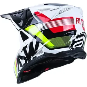 Imagem 3 de Capacete ASW R1 Mips Neo - Branco/Preto/Vermelho