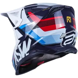 Imagem 3 de Capacete ASW R1 Mips Neo - Branco/Azul Marinho/Vermelho